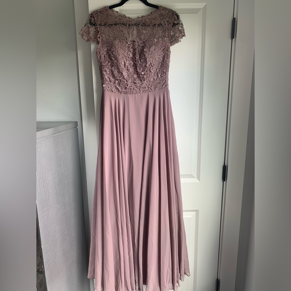 Floor length dress